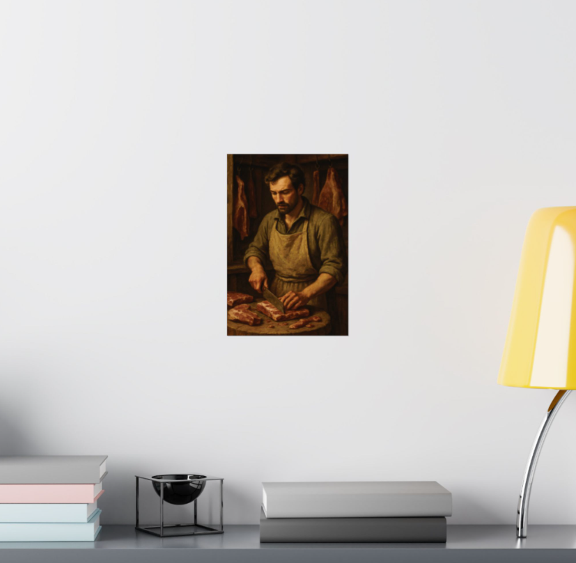 Become A Medieval Portrait Poster Digital Download